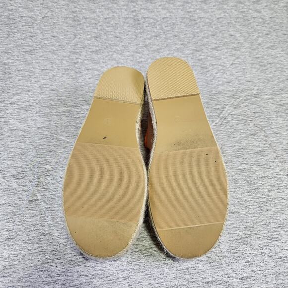 Atbell Mary Jane Platform Espadrilles Womens 38 Pink Casual Boho Canvas Buckle - Picture 15 of 15